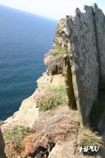 Irland 2006 - Cliffs of Moher - 200 Meter senkrecht abfallende Klippen