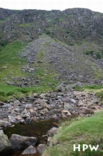 Glendalough/Laragh - Abraum der alten Blei- und Zinnminen