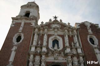 Tlaxcala - Parroquia de San Jose, eine Barockkirche aus dem 17. Jahrhundert