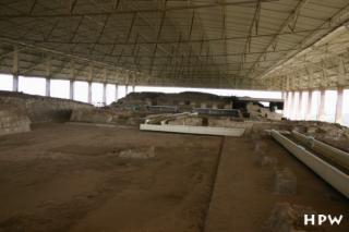 Die archäologischen Zonen Cacaxtla im Panorama