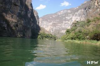 El Sumidero Canyon - die Gefahr lauert unter Wasser