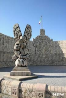 Merida-Denkmal Vaterland, die Geschichte Mexico als Relief