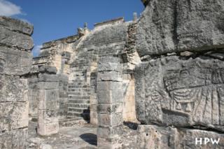 Chichen Itza-Tempel der Krieger