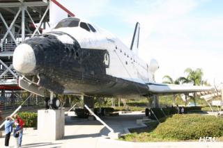 Kennedy Space Center - Der Explorer - eine Kopie der Shuttles in Org.-Größe