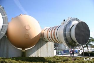 Kennedy Space Center - SRB´s - Solid Rocket Booster´s & Treibstofftank