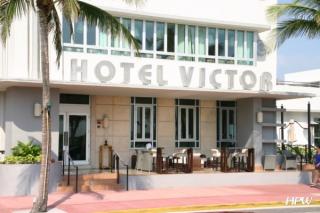 Miami Beach, Art Déco am Ocean Drive, Hotel Victor