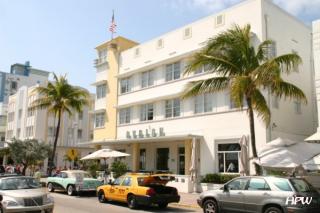 Miami Beach, Art Déco am Ocean Drive, Hotel Avalon