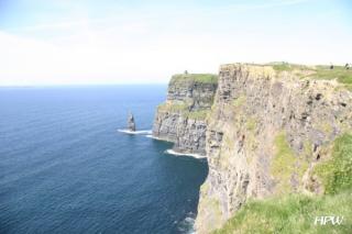 Irland 2006 - Cliffs of Moher - 200 Meter senkrecht abfallende Klippen