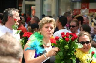 Die grosse Parade zum Christopher Street Day in Köln Im Jahr 2007