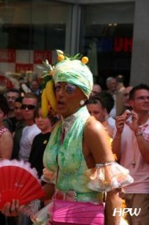Die grosse Parade zum Christopher Street Day in Köln Im Jahr 2007