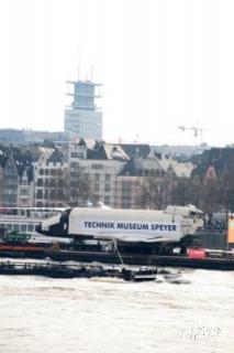 Am 8. April 2008 war das russische Raumschiff "Buran" in Köln.