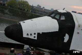 Am 8. April 2008 war das russische Raumschiff "Buran" in Köln.