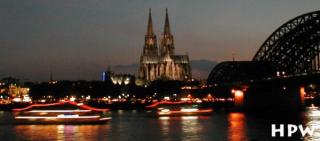 Der Kölner Dom und die Hohenzollernbrücke, das schönste Panorama der Welt :-)
