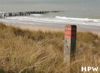 Strand und Meer in Holland